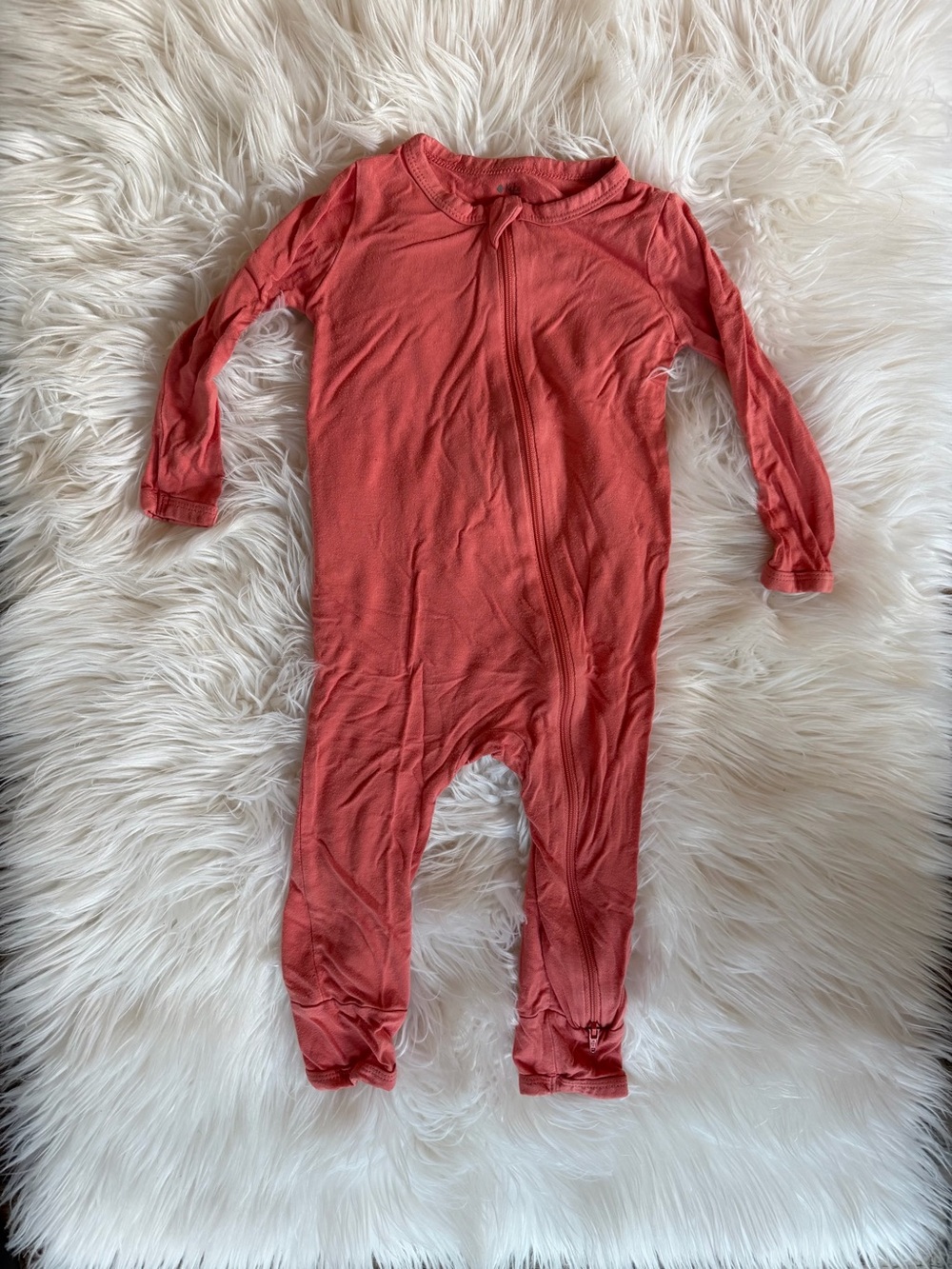 Kyte BABY Long-Sleeve Zipper Romper